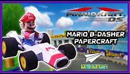 Mario Kart DS | Mario B-Dasher Papercraft