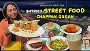 Untried INDORE STREET FOOD at Chappan(56) Market | Johny Hot Dog, Khopra Patties, Dal Pakwan & more