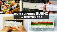 How to Make Sushi at Home - 4 Easy Ways to Roll for Beginners