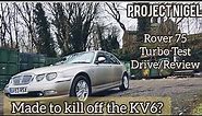 Rover 75 Turbo Test Drive/Review