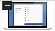 Bose SoundTouch App – Adding a Music Library on Your Computer