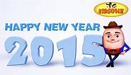 Happy New Year 2015 Greetings || New Year 3d Animation Greetings - KidsOne