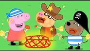 Peppa Pig Full Episodes | Halloween Special üéÉ - Pirate Party | Cartoons for Children