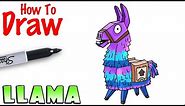How to Draw the Llama | Fortnite