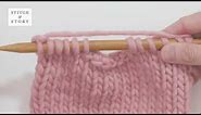 HOW TO CAST OFF STITCHES IN THE MIDDLE OF A ROW - KNITTING TUTORIAL