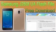 🔥 Samsung J2 Core ( SM-J260f ) U4 B4 Flash File (Stock Rom) - Firmware Free Download