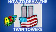 How to Draw the TWIN TOWERS!!!