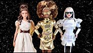 STAR WARS X BARBIE High-fashion Rey, C-3PO, Stormtrooper Dolls REVIEW & Unboxing