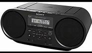 Sony Boombox Review ZSRS60BT