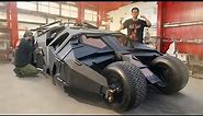 Building A Batmobile From The Dark Knight | Batman Car | The Best Version In The World
