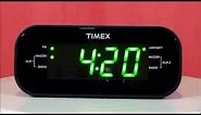 Timex T231G Large Display Dual Alarm Clock Radio