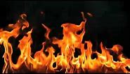 Burning Flames Motion Background