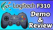 Logitech F310 Gamepad Controller Demo & Review w/ RetroPie Raspberry Pi 4 - RetroPie Guy Review