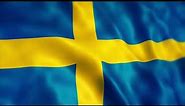 Sweden Flag Waving | Swedish Flag Waving | Sweden Flag Screen