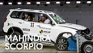 ANCAP safety & crash testing a Mahindra Scorpio