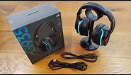 Logitech G935 BEST WIRELESS GAMING HEADSET Unboxing and Complete Setup