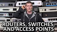 Routers vs. Switches vs. Access Points - And More