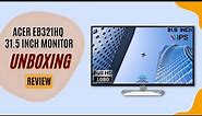 Acer Eb321Hq Unboxing and review | Best Monitor under 15000₹ |Acer Monitor Unboxing | Gaming monitor