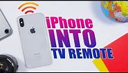 How to Use Your iPhone as a TV Remote Controller !