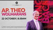 Sunday Morning Service | 22 October 2023 | Ap Theo Wolmarans | CFC Online