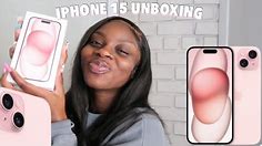 IPHONE 15 UNBOXING | SET UP + WHAT’S ON MY IPHONE | PINK | ExclusivelyEtavia
