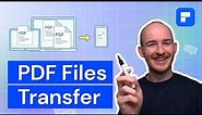 How to Transfer PDF file from Computer to iPhone or iPad