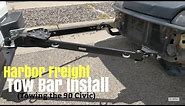 Harbor Freight Adjustable Tow Bar Install - Towing my EF Civic B20B Track Car