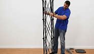 Portable Truss TV Stand Set Up | Product Assembly | Displays2go®