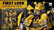 Threezero Transformers Rise of the Beasts Bumblebee DLX Figure Unboxing | First Look