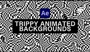 TRIPPY ANIMATED CHECKERED BACKGROUND IN AFTER EFFECTS - TUTORIAL