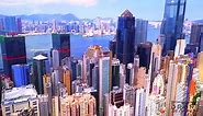 Hong Kong, China - by drone [4K]