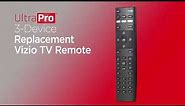 67204: UltraPro 3-Device Replacement Vizio TV Remote