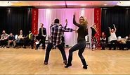 Improvised West Coast Swing Dance by PJ Turner & Tashina Beckmann - Inspirational JnJ (2017)