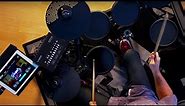Yamaha DTX452K Electronic Drum Set - Demo with Michael Jones