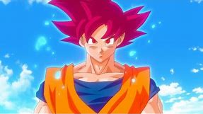 Goku se transforma en SSJ DIOS por primera vez - LA BATALLA DE LOS DIOSES (PELICULA) | AUDIO LATINO