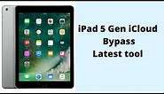 iPad 5 iCloud bypass tool! Bypass iCloud tool for all iPad.