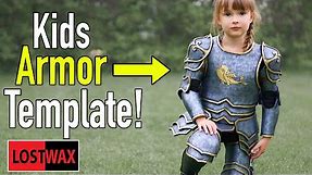 DIY Knight Costume / Kids Template is Here!! Epic Halloween Costumes for Kids.