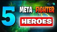 5 BEST FIGHTER HEROES In Mobile Legends Right Now