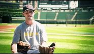 Dustin Pedroia and the new Wilson A2000 DP15 glove