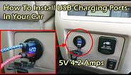 How To Install USB Charge Ports In Your Car - Nissan Pathfinder