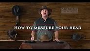 American Hat Makers | How to measure your head