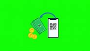 Premium stock video - Cash back icon motion graphics animation, reward coin, transparent background