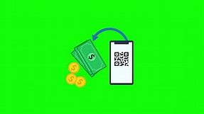 Premium stock video - Cash back icon motion graphics animation, reward coin, transparent background