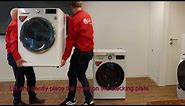 [LG Washing Machine] - How to stack an LG Dryer on an LG Washer with a Stacking Plate
