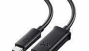 Cable Matters Long USB C to HDMI Cable, Supporting 4K 60Hz (USB-C to HDMI Cable) in Black 10 ft - Thunderbolt 4 / USB4 Compatible with iPhone 15 Pro Max Plus, MacBook Pro, Dell XPS 13, Surface Pro