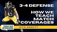 The 3-4 Defense: How We Teach Man Match Coverage