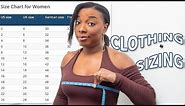 How To Develop a SIZE CHART For Women's Clothing | Kim Dave
