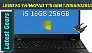 Lenovo ThinkPad T15 Gen 1 20S60029US 15.6 - Review 2023