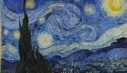 Starry night by Vincent van Gogh