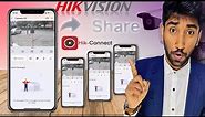 How to share Hikvision devices on Hik-Connect app 2023 | Hikvison cctv share any mobile,pc
